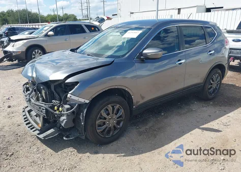 2014 Nissan Rogue S из США, поврежденный, VIN 5N1AT2MT0EC780840